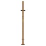 Puerta de jardín acero corten diseño hierba 105x155 cm de vidaXL, Puertas de jardín - Ref: Foro24-153229, Precio: 200,99 €, D...