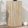 Mueble zapatero madera ingeniería roble Sonoma 32x35x70 cm en Zapateros y organizadores de calzado | Comprar online en Foru.es