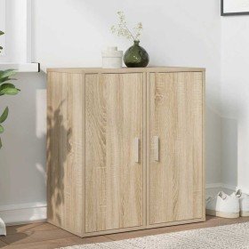 Muebles zapateros 2 uds contrachapado roble Sonoma 32x35x70 cm en Zapateros y organizadores de calzado | Comprar online en Foru.