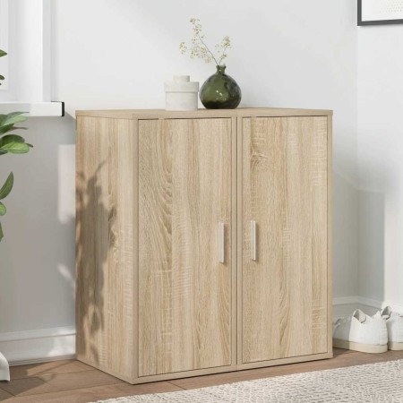 Muebles zapateros 2 uds contrachapado roble Sonoma 32x35x70 cm en Zapateros y organizadores de calzado | Comprar online en Foru.