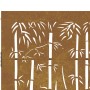 Puerta de jardín acero corten diseño bambú 85x150 cm de vidaXL, Puertas de jardín - Ref: Foro24-153235, Precio: 155,01 €, Des...