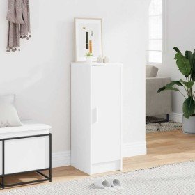 Mueble zapatero de aglomerado blanco 32x35x92 cm en Zapateros y organizadores de calzado | Comprar online en Foru.es