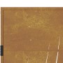 Puerta de jardín acero corten diseño hierba 105x205 cm de vidaXL, Puertas de jardín - Ref: Foro24-153177, Precio: 281,75 €, D...