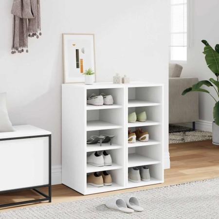 Muebles zapateros 2 uds contrachapada blanco 31,5x35x70 cm en Zapateros y organizadores de calzado | Comprar online en Foru.es