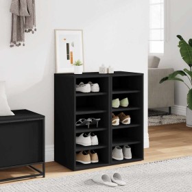 Muebles zapateros 2 uds madera contrachapada negro 31,5x35x70cm en Zapateros y organizadores de calzado | Comprar online en Foru