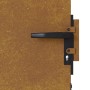 Puerta de jardín acero corten 85x200 cm de vidaXL, Puertas de jardín - Ref: Foro24-153261, Precio: 168,04 €, Descuento: %