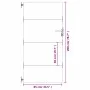 Gartentor aus Cortenstahl 85x200 cm von vidaXL, Gartentore - Ref: Foro24-153261, Preis: 164,87 €, Rabatt: %
