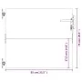Gartentor aus Cortenstahl 85x75 cm von vidaXL, Gartentore - Ref: Foro24-153256, Preis: 91,39 €, Rabatt: %
