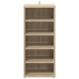 Mueble zapatero madera contrachapada roble Sonoma 31,5x35x70 cm en Zapateros y organizadores de calzado | Comprar online en Foru