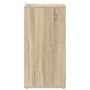 Mueble zapatero madera contrachapada roble Sonoma 31,5x35x70 cm en Zapateros y organizadores de calzado | Comprar online en Foru