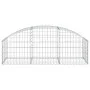 Cesta de gaviones forma arco hierro galvanizado 150x50x40/60 cm de vidaXL, Maceteros y jardineras - Ref: Foro24-153452, Preci...