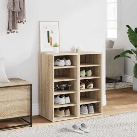 Muebles zapateros 2 uds contrachapado roble Sonoma 31,5x35x70cm en Zapateros y organizadores de calzado | Comprar online en Foru