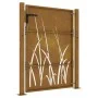Gartentor aus Cortenstahl, Grasdesign, 105 x 130 cm von vidaXL, Gartentore - Ref: Foro24-153228, Preis: 173,73 €, Rabatt: %