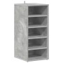 Muebles zapateros 2uds contrachapado gris hormigón 31,5x35x70cm en Zapateros y organizadores de calzado | Comprar online en Foru