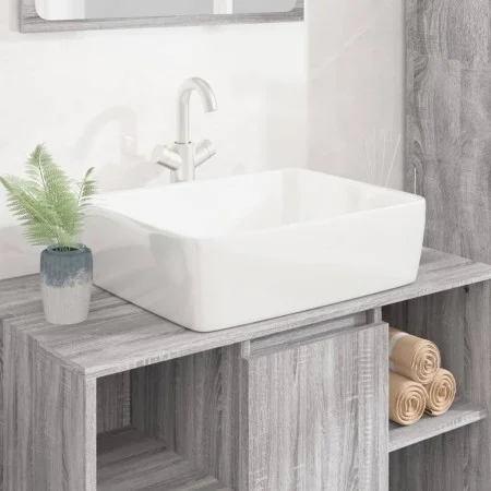 Rectangular white ceramic sink 48x37x13 cm by vidaXL, Sinks - Ref: Foro24-153338, Price: 89,54 €, Discount: %