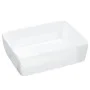 Lavabo rectangular de cerámica blanco 48x37x13 cm de vidaXL, Lavabos - Ref: Foro24-153338, Precio: 89,54 €, Descuento: %