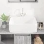 Lavabo rectangular de cerámica blanco 48x37x13 cm de vidaXL, Lavabos - Ref: Foro24-153338, Precio: 89,54 €, Descuento: %