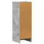 Mueble zapatero madera contrachapada gris hormigón 31,5x35x90cm en Zapateros y organizadores de calzado | Comprar online en Foru