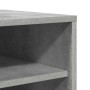 Mueble zapatero madera contrachapada gris hormigón 31,5x35x90cm en Zapateros y organizadores de calzado | Comprar online en Foru