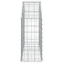 Cesta de gaviones forma arco hierro galvanizado 100x30x60/80 cm de vidaXL, Maceteros y jardineras - Ref: Foro24-153423, Preci...