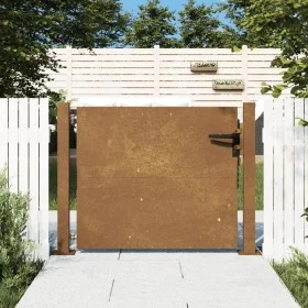 Corten steel garden gate 105x105 cm by vidaXL, garden gates - Ref: Foro24-153263, Price: 144,09 €, Discount: %