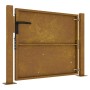 Puerta de jardín acero corten 105x105 cm de vidaXL, Puertas de jardín - Ref: Foro24-153263, Precio: 146,87 €, Descuento: %