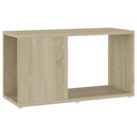 Mueble de TV madera contrachapada roble Sonoma 60x24x32 cm en Librerías y estanterías | Comprar online en Foru.es