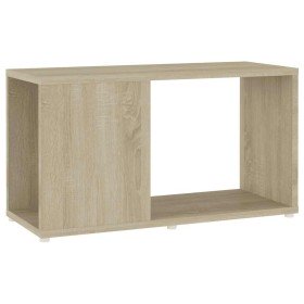 Mueble de TV madera contrachapada roble Sonoma 60x24x32 cm en Librerías y estanterías | Comprar online en Foru.es