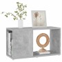 Mueble de TV madera de ingeniería gris hormigón 60x24x32 cm en Librerías y estanterías | Comprar online en Foru.es