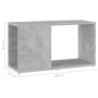 Mueble de TV madera de ingeniería gris hormigón 60x24x32 cm en Librerías y estanterías | Comprar online en Foru.es