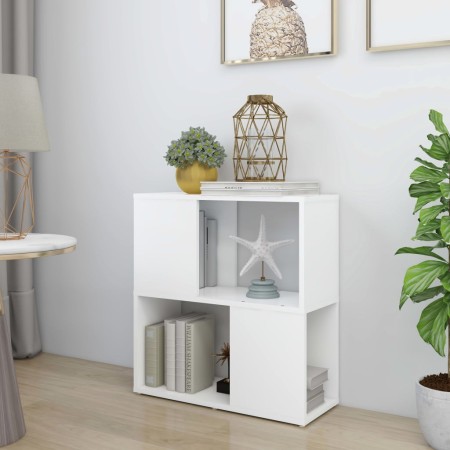 Estantería librería madera contrachapada blanco 60x24x63 cm en Librerías y estanterías | Comprar online en Foru.es