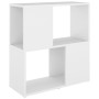 Estantería librería madera contrachapada blanco 60x24x63 cm en Librerías y estanterías | Comprar online en Foru.es