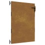 Puerta de jardín acero corten 85x125 cm de vidaXL, Puertas de jardín - Ref: Foro24-153258, Precio: 151,98 €, Descuento: %