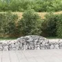 Cesta de gaviones forma arco hierro galvanizado 300x50x40/60 cm de vidaXL, Maceteros y jardineras - Ref: Foro24-153512, Preci...
