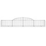 Cesta de gaviones forma arco hierro galvanizado 300x50x40/60 cm de vidaXL, Maceteros y jardineras - Ref: Foro24-153512, Preci...