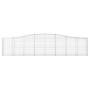 Cesta de gaviones forma arco hierro galvanizado 400x50x80/100cm de vidaXL, Maceteros y jardineras - Ref: Foro24-153414, Preci...