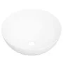 Round white ceramic washbasin 36x15 cm by vidaXL, Sinks - Ref: Foro24-153343, Price: 65,55 €, Discount: %