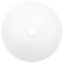 Lavabo redondo de cerámica blanco 36x15 cm de vidaXL, Lavabos - Ref: Foro24-153343, Precio: 66,88 €, Descuento: %