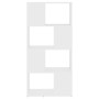 Librería separador madera contrachapada blanco 60x24x124,5 cm en Librerías y estanterías | Comprar online en Foru.es