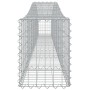 Cesta de gaviones forma arco hierro galvanizado 400x30x40/60 cm de vidaXL, Maceteros y jardineras - Ref: Foro24-153402, Preci...