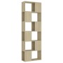Librería separador contrachapada roble Sonoma 60x24x186 cm en Librerías y estanterías | Comprar online en Foru.es