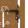 Corten steel garden gate bamboo design 105x130 cm by vidaXL, garden gates - Ref: Foro24-153240, Price: 176,26 €, Discount: %
