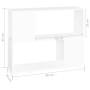 Mueble para TV madera contrachapada blanco 80x24x63 cm en Muebles TV | Comprar online en Foru.es