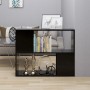 Mueble para TV madera contrachapada negro 80x24x63 cm en Librerías y estanterías | Comprar online en Foru.es