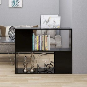 Mueble para TV madera contrachapada negro 80x24x63 cm en Librerías y estanterías | Comprar online en Foru.es