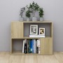 Mueble para TV madera contrachapada roble Sonoma 80x24x63 cm en Librerías y estanterías | Comprar online en Foru.es
