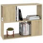 Mueble para TV madera contrachapada roble Sonoma 80x24x63 cm en Librerías y estanterías | Comprar online en Foru.es