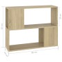 Mueble para TV madera contrachapada roble Sonoma 80x24x63 cm en Librerías y estanterías | Comprar online en Foru.es