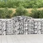 Cesta gaviones forma arco hierro galvanizado 300x50x100/120 cm de vidaXL, Maceteros y jardineras - Ref: Foro24-153515, Precio...