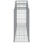 Cesta gaviones forma arco hierro galvanizado 300x50x100/120 cm de vidaXL, Maceteros y jardineras - Ref: Foro24-153515, Precio...